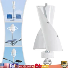 Wind Turbine, Vertical Axis Wind Turbine Generator with Controller, Wind Turbine