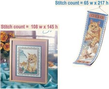 HERE KITTY, KITTY  - CROSS STITCH PATTERN ONLY PY - EUQ