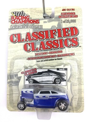 Racing Champions Classified Classics 1932 32 Custom Speedback Car 1/64 Issue #5