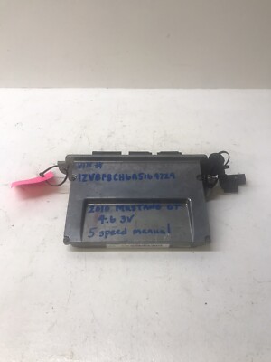 2010 FORD MUSTANG GT COMPUTER KEY CODE READER  5 SPEED MANUAL 4.6 3v  ECU ECM