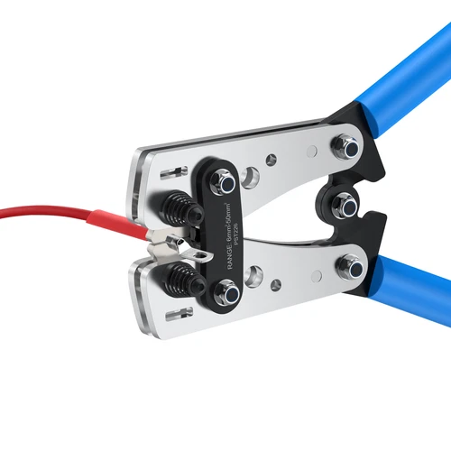 Cable Lug Crimping Tool 6-50mm² Wire Plug Crimper Battery Terminal Connector Kit - Picture 20 of 24