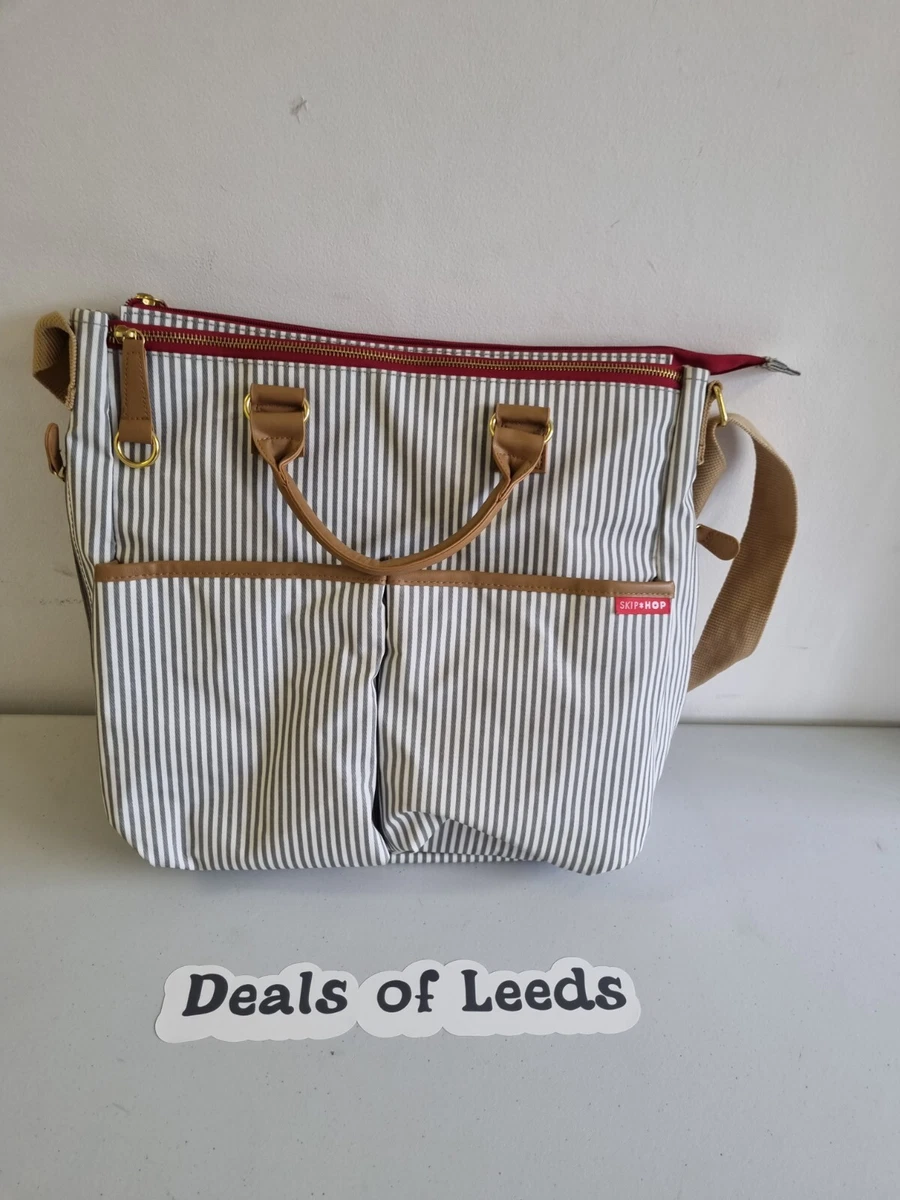 Skip hop cheap striped changing bag