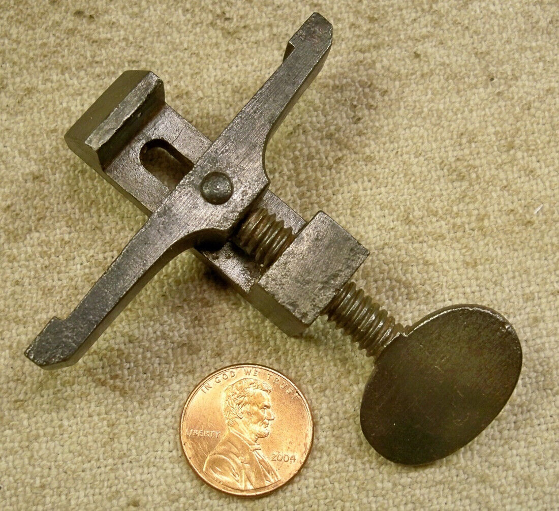 Original CW Era Mainspring Vise Working Collectible Early Trade Tool READ
