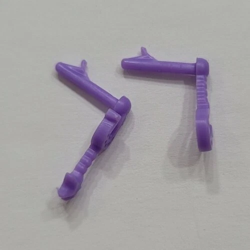 PENDIENTES MORADOS MUÑECA BARBIE ACCESORIOS JOYERÍA HERMANAS EN UN CUENTO DE PONY PATRÓN Foto 4 de 4