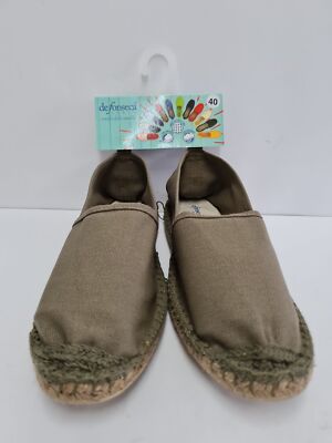 Espadrillas De Fonseca Uomo In Tela - Beige, Blu O Verdone, Stile Casual - Foto 11