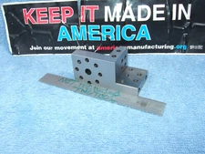 COMPOUND ANGLE PLATE NOS 1.5"X1.5"X3" MACHINIST PRECISE INSPECTION GRINDER CLEAN