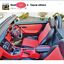 thumbnail 25  - CAR SEAT COVERS (2 pcs) | Made for MERCEDES SLK | Leatherette | Red or Maroon