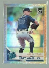 2019 Donruss Optic We The People #70 Kolby Allard RR 61/76 (ref 82225)