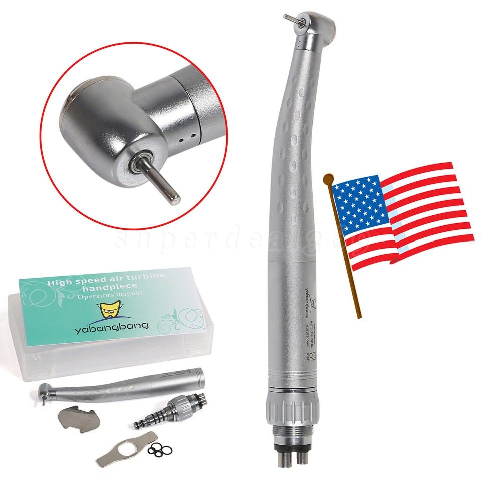 NSK Style Dental High Speed Push Button Handpiece+4Hole Quick - Foto 13