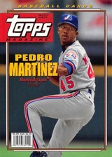 2019 Topps Archives Topps Magazine #TM13 Pedro Martinez Montreal Expos 🔥⚾️🔥