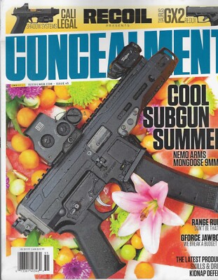 RECOIL Concealment  Issue 45 2025  Cool Subgun Summer