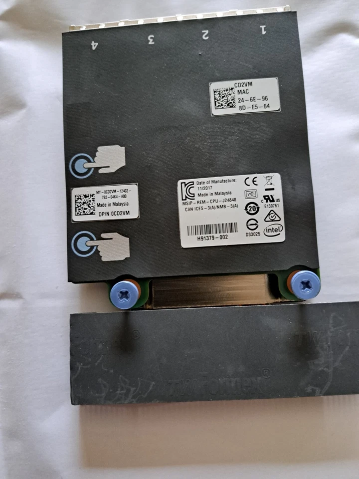 Dell 0CD2VM Intel X550-T2 2x 10GbE I350-T2 2x 1GbE Ethernet NDC CD2VM - Bild 2 von 2