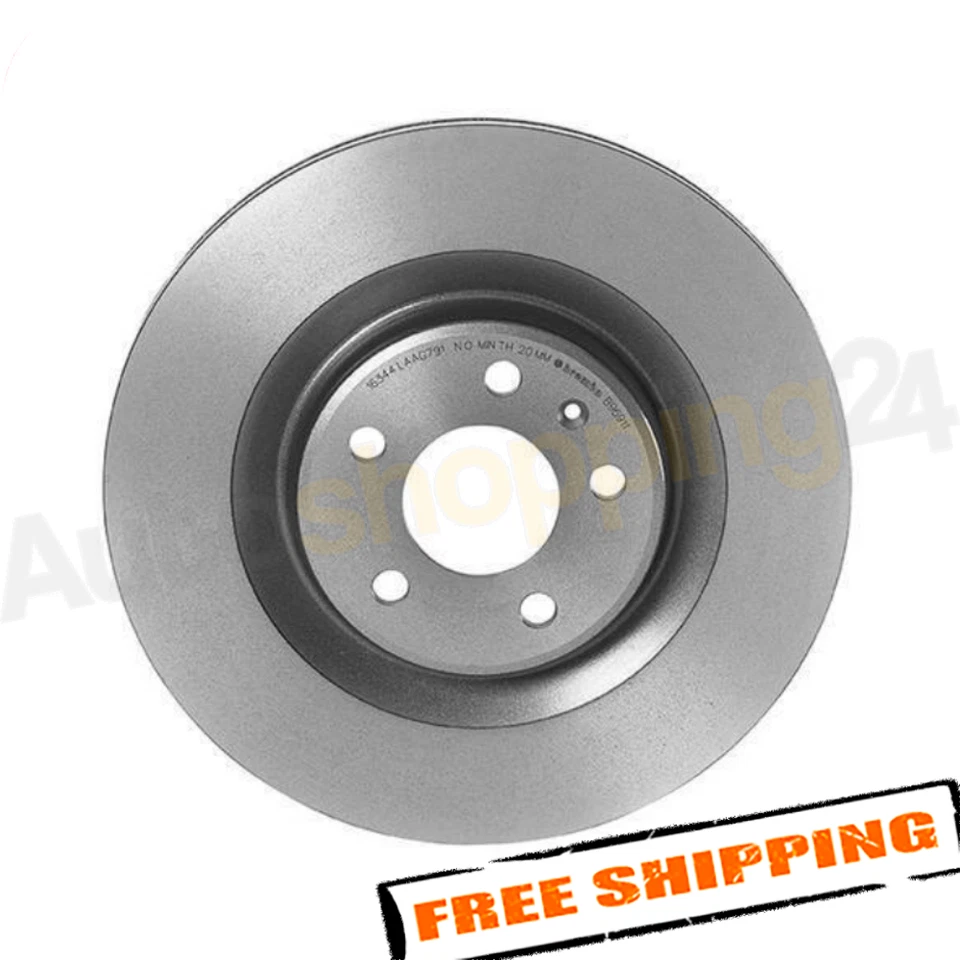 Rotor de freno de disco trasero Brembo 09.B969.11 330 mm para Audi A6 Quattro 2016-2022 Foto 2 de 4