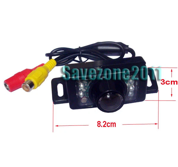 7LED Night Vision Wireless Reversing Camera + 4.3" LCD Monitor Car Rear View Kit - Image 2 of 4