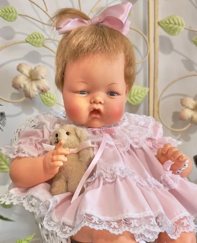 Ideal Thumbelina & Her Rocking Chair.. 1960s A Restored Beauty .. Must See Video