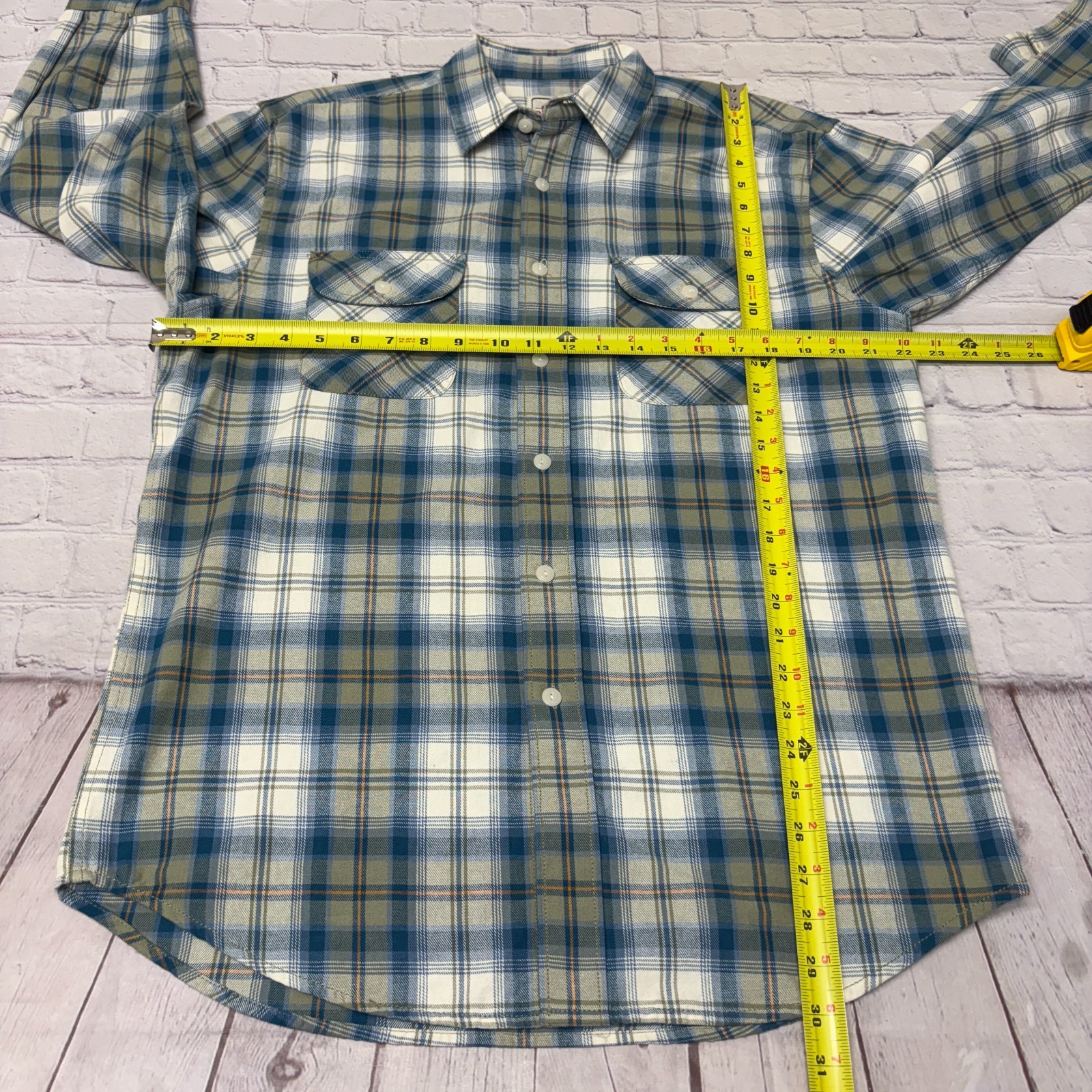 Surf Pendleton Men Long Sleeve Button Flannel Shi… - image 15