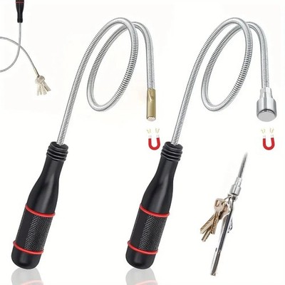 Starkes magnetisches Pickup-Tool Metall flexibel faltbar Pick-up-Tool Grip Grabber UK