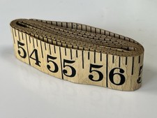 Vintage Dean 60 Inch double sided Measuring Tape Metal Ends Free Postage