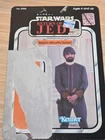 Vintage Star Wars Kenner 1983 ROTJ Bespin Security Guard Card Back Writing