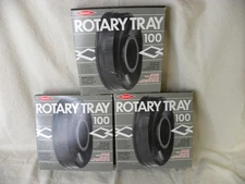 SAWYER'S ROTARY SLIDE TRAYs x3 100 Slides GAF, Sears, Wards, Rotomatic OPEN BOX