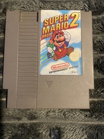 Super Mario Bros 1 And 2 Nintendo NES Cartridges With booklet