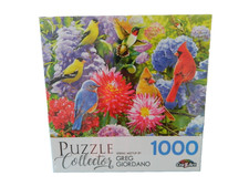 New Puzzle COLLECTOR SPRING MEETUP GREG GIORDANO Birds 1000pcs Age 10+ CraZart