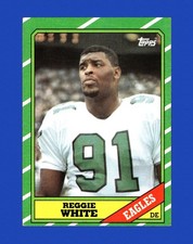 1986 Topps Set-Break #275 Reggie White RC EX-EXMINT *GMCARDS*
