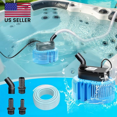 #ad #ad Pool Cover Pump Submersible Swimming 850 GPH with Drainage Hose 25 Ft Cord NEW $29.98