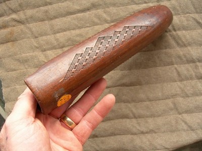 Mossberg 500A Press Checkered Wood Forend 20 AND 16 GAUGE