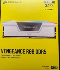 CORSAIR - VENGEANCE RGB 32GB (2x16GB) DDR5 6000MHz Desktop Memory 🚀FREE SHIP🚀