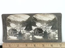 Keystone Stereoview Norway Tufte-Elv Roldal Woman Carrying Water 1906