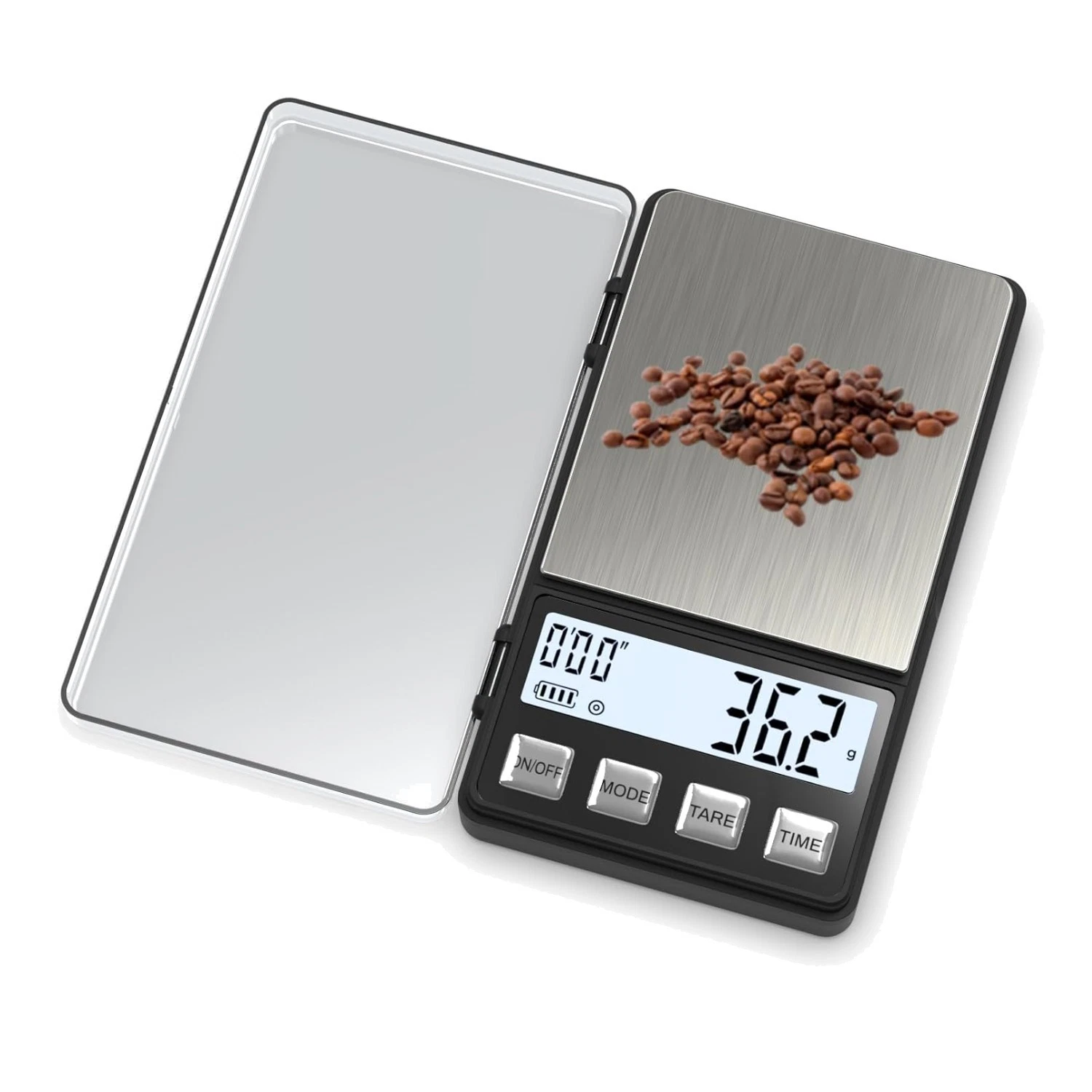 Precision Mini Espresso Scale with Timer for Perfect Brewing - 1000g Capacity