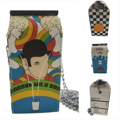 Current Mood Korova Milk Purse Shoulder Bag A Clockwork Orange Magnetic Closure