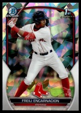 2023 Bowman FREILI ENCARNACION ATOMIC CHROME REFRACTOR RED SOX BCP-117