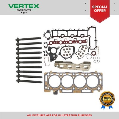 CYLINDER HEAD GASKET SET & BOLTS FITS PEUGEOT BOXER 2.0 BLUEHDI DW10FUD DW10 NEW