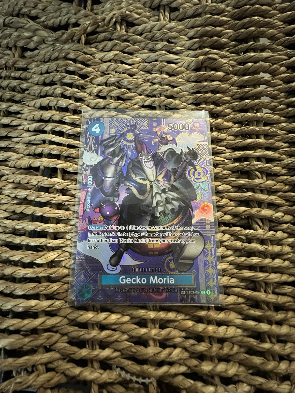 Gecko Moria -  SP - ST03-004 - One Piece Card - TCG English - Two Legends
