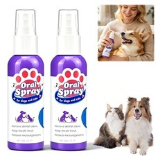 Pet Oral Spray Dental Care for Dogs Cats No Brushing