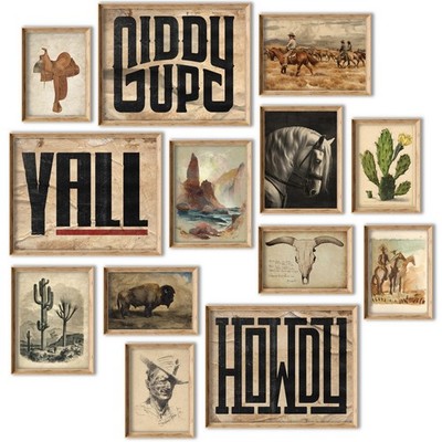 Western Wall Art  Vintage Southwest Decor & Boho Desert Prints for Home