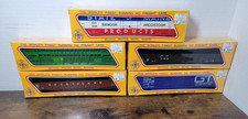 HO Scale Lot of Mehano Factory Sealed Train Cars Lot of 5