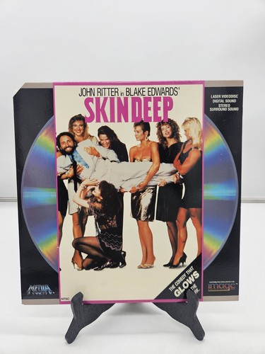 LASER-DISC-"Skin Deep" Extended Play Laserdisc LD - John Ritter 1989 - Picture 1 of 4
