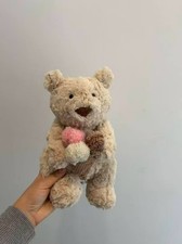 AUTHENTIC NWT Jellycat Oatus Bartholomew bear Ice Cream- NYC FAO exclusive 