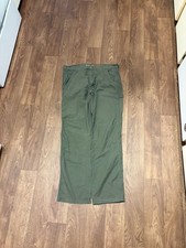 Dickies Flex Ripstop Carpenter Work Pants Olive Green Men's 36x34