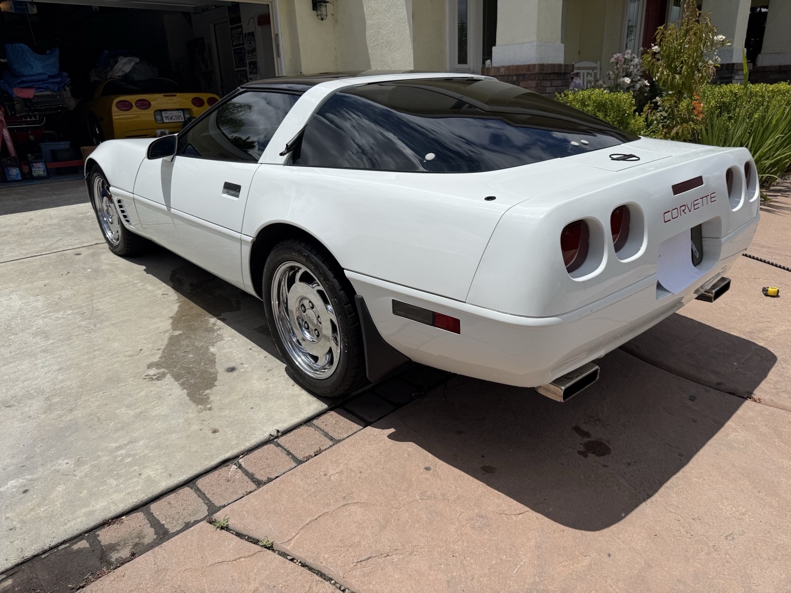 1996 White Chevrolet Corvette   | C4 Corvette Photo 5
