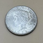 New Listing1923 US Silver Peace Dollar. Circulated 90% Silver Collectible Vintage