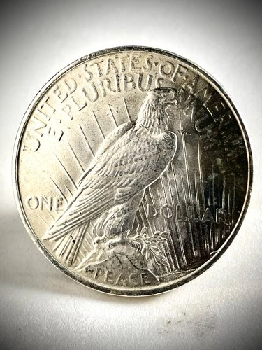 1922 Silver Peace Dollar Unc