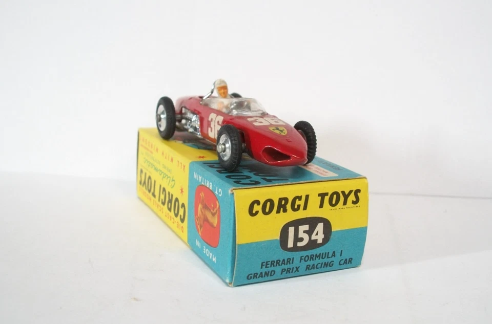 Corgi Toys Nr. 154 Ferrari Formel 1 Car mint/boxed 1:43 - Bild 4 von 4