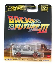 Hot Wheels 2025 Pop Cult Back to the Future Part III Time Machine 1955 JBL76-6B