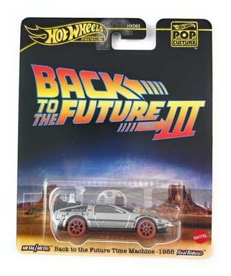 Hot Wheels 2025 Pop Cult Back to the Future Part III Time Machine