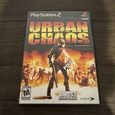 Urban Chaos Riot Response PlayStation 2 PS2 - Complete In Box CIB