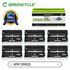 6 Pack DR820 Drum Compatible For Brother DR-820 HL-L5000D HL-L5100DN HL-L5200DW